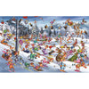 Christmas Skiing 1000pc Puzzle