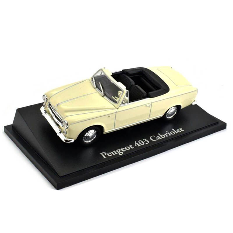 Atlas 1/43 Peugeot 403 Cabriolet (Cream)