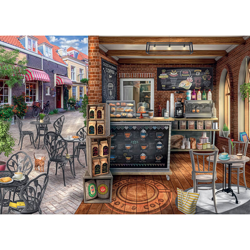 Quaint Cafe 1000pcs Puzzle