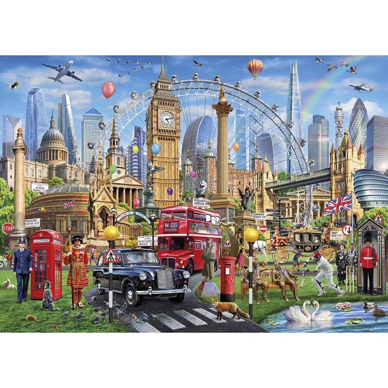 London Calling By Adrian Chesterman 1000pc Puzzle