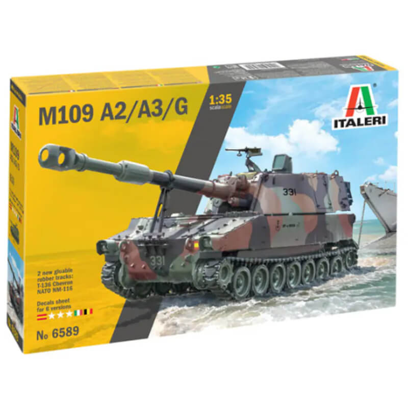 Italeri 1/35 M109 A2/A3/G Kit