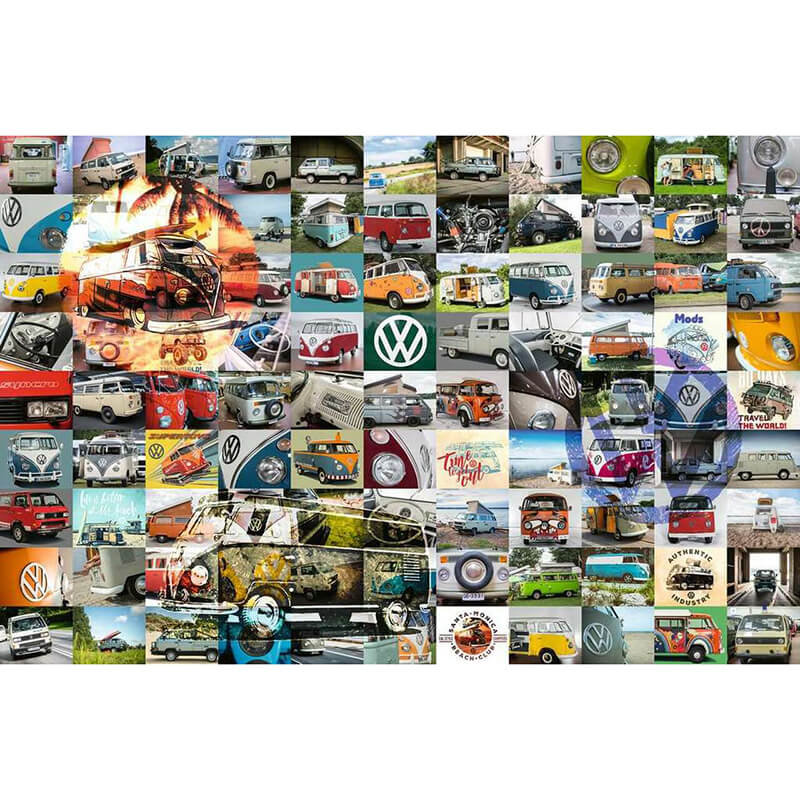 99 VW Bulli Monments 3000pcs Puzzle