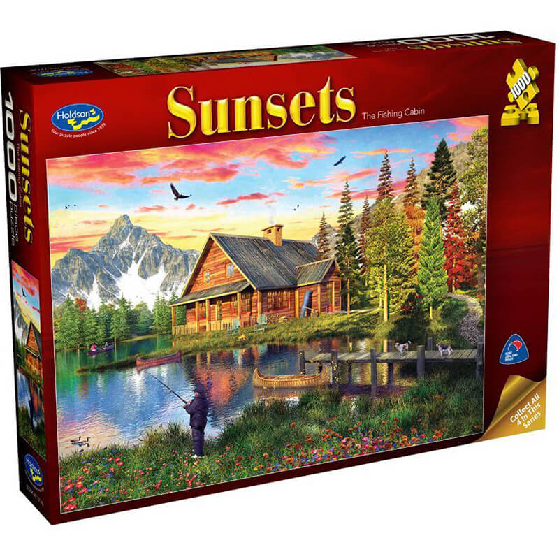 The Fishing Cabin by Dominic Davison 1000pcs Puzzle