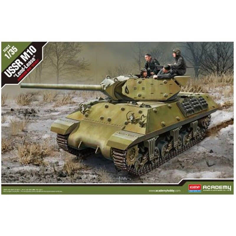 Academy 1/35 USSR M10 "Lend-Lease" Kit