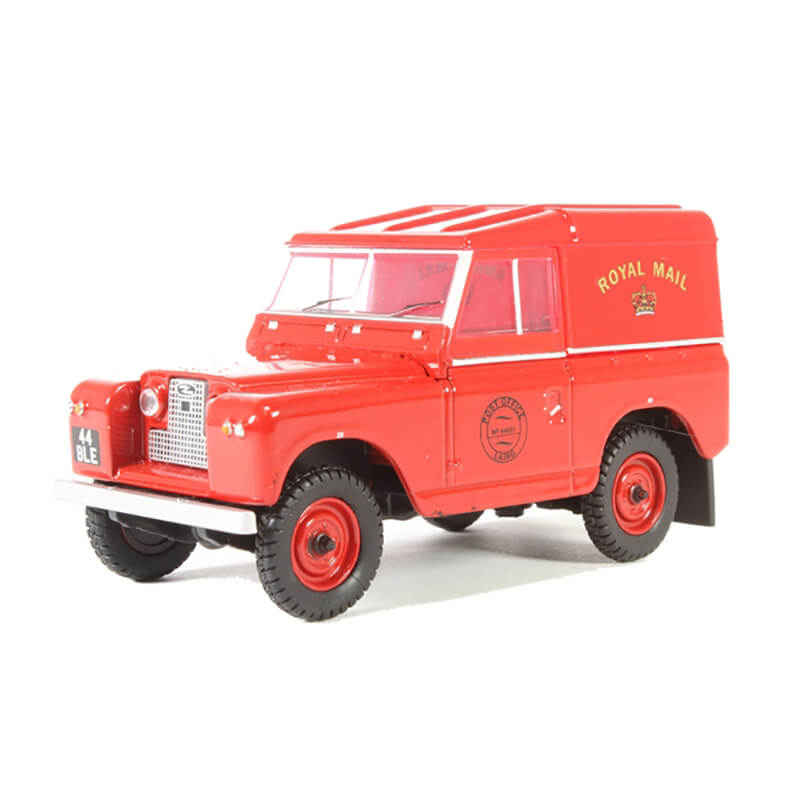 Oxford 1/76 Land Rover Series II SWB Hard Back Royal Mail