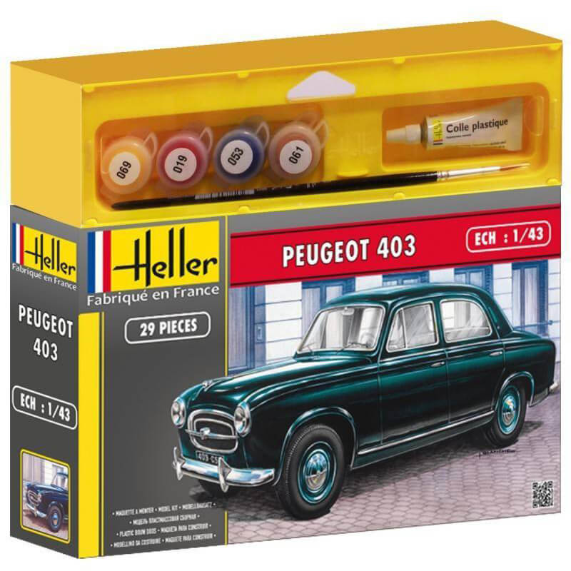 Heller 1/43 Peugeot 403 Set Kit