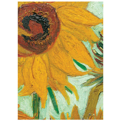 Twelve Sunflowers (Detail) By Vincent Van Gogh 1000pc Puzzle