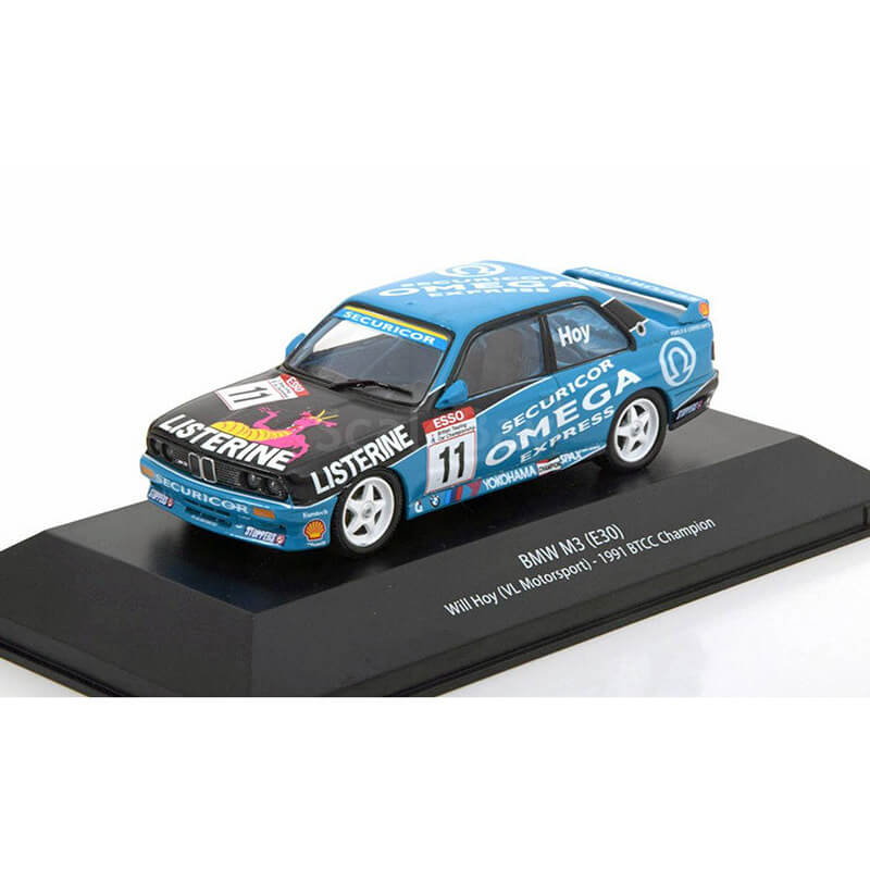 Atlas 1/43 BMW M3 (E30) 1991 BTCC Champion - Will Hoy (VL Motorsport)