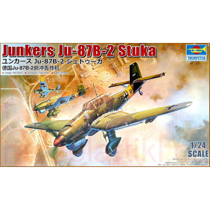 Trumpeter 1/24 Junkers Ju-87B-2 Stuka Kit