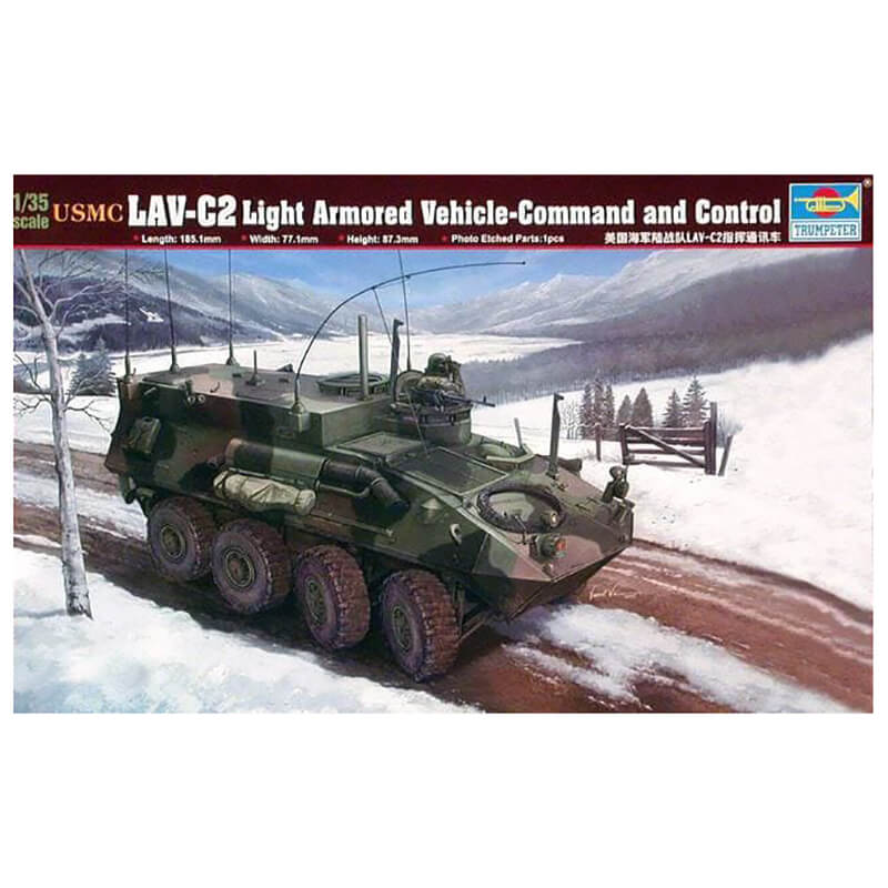 Trumpeter 1/35 USMC LAV-C2 Light Armoured Vehicle-Command and Control Kit