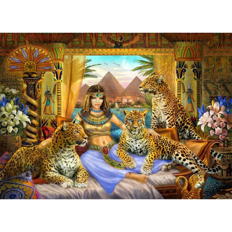 Queen Of The Leopards By Jan Patrik Krasny 1000 pcs Puzzle