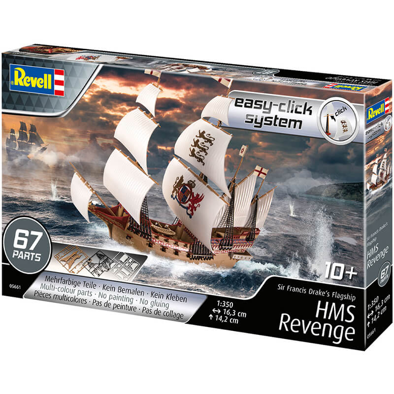 Revell 1/350 Sir Francis Drake's Flagship HMS Revenge Kit