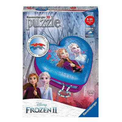 Frozen II Heart Shaped 3D 54pcs 3D Puzzle
