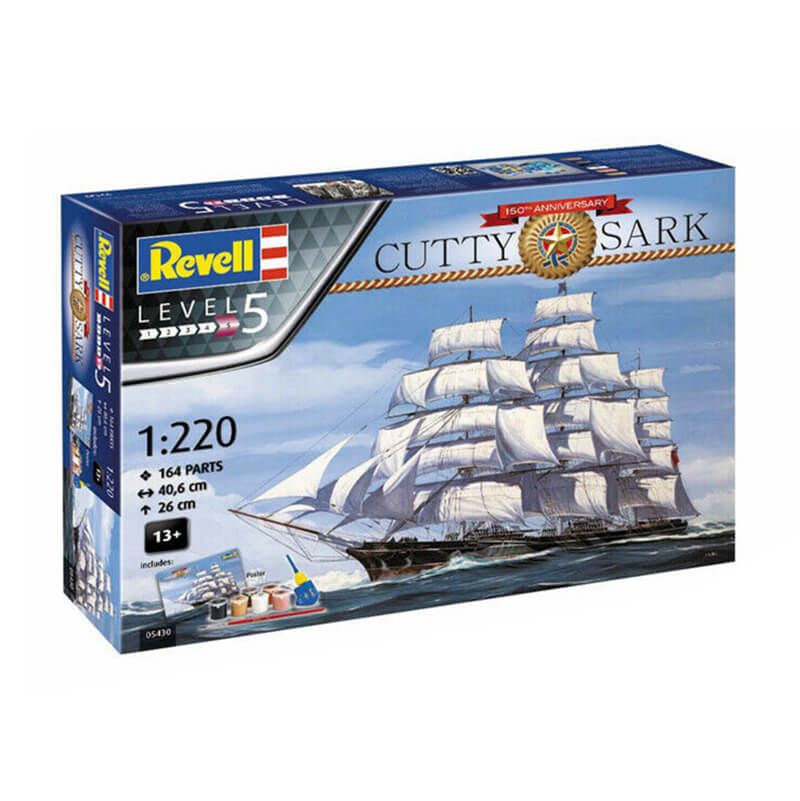 Revell 1/220 Cutty Sark 150th Anniversary Kit