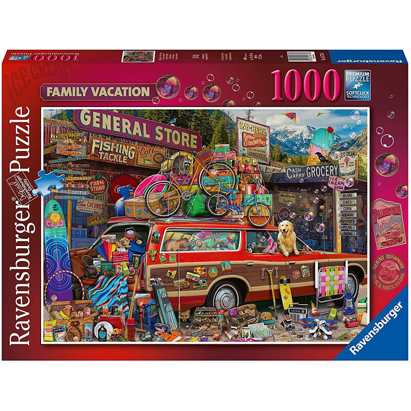 Family Vacation 1000pcs Puzzle