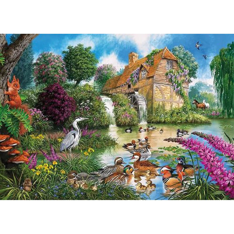 Flora & Fauna By John Francis 4x500pc Puzzle