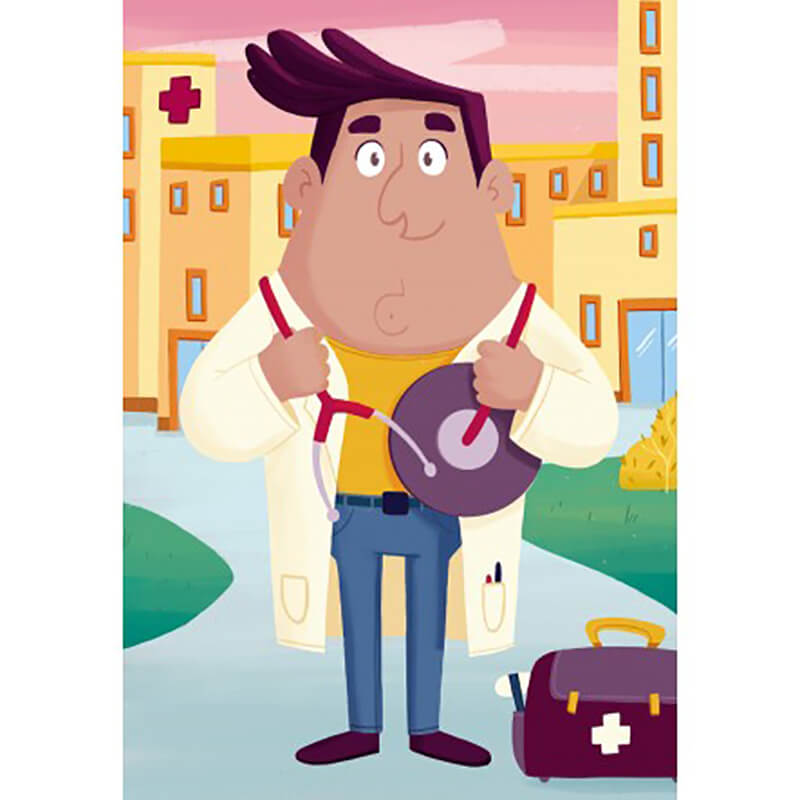 Job Swap Mix & Match 3x24pcs Puzzle