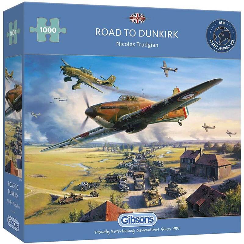 Road To Dunkirk By Nicolas Trudgian 1000pc Puzzle