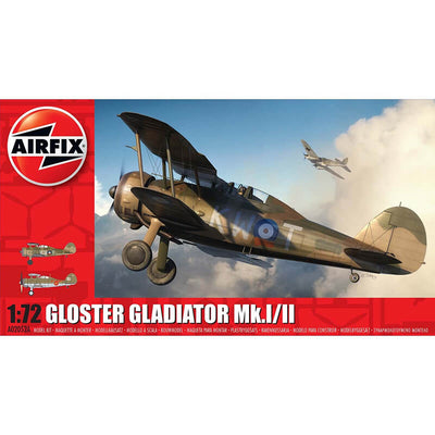 Airfix 1/72 Gloster Gladiator Mk.I/Mk.II Kit