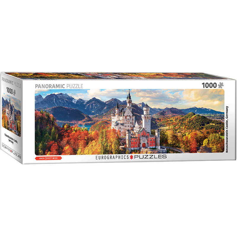 Neuschwanstein Castle in Autumn 1000pc Puzzle