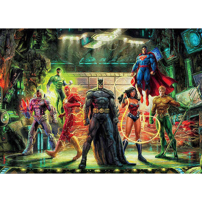 The Justice League by Thomas Kinkade 1000pc Puzzle