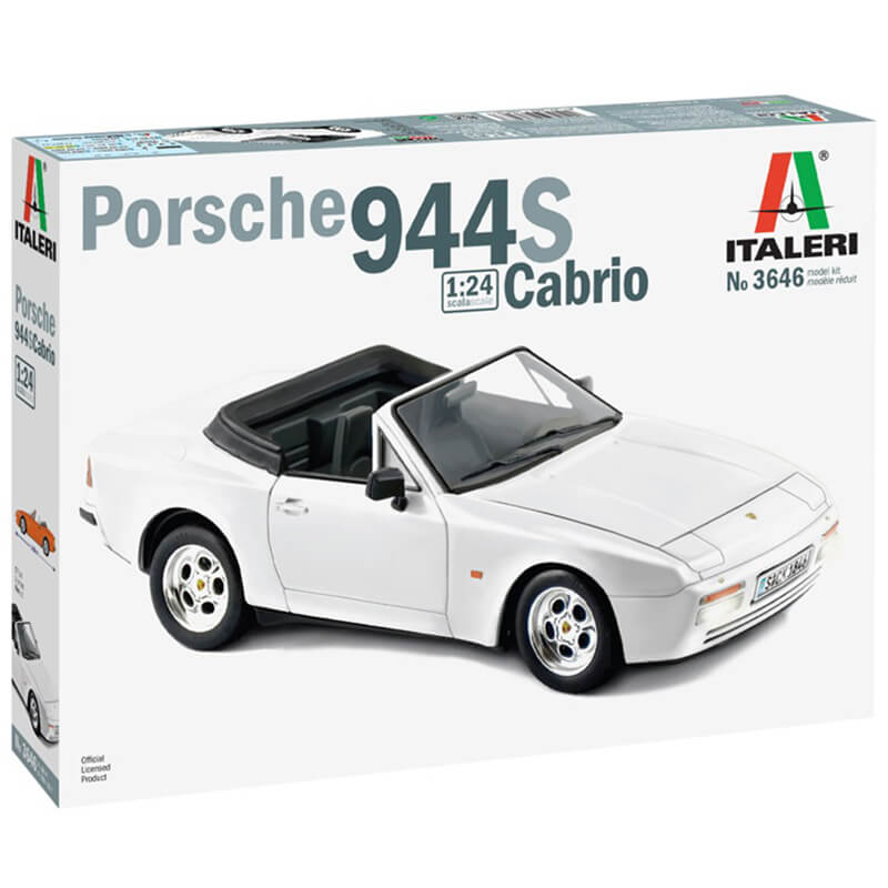 Italeri 1/24 Porsche 944S Cabrio Kit
