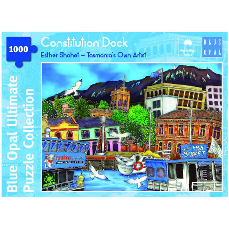 Constitution Dock By Esther Shohet 1000pcs Puzzle