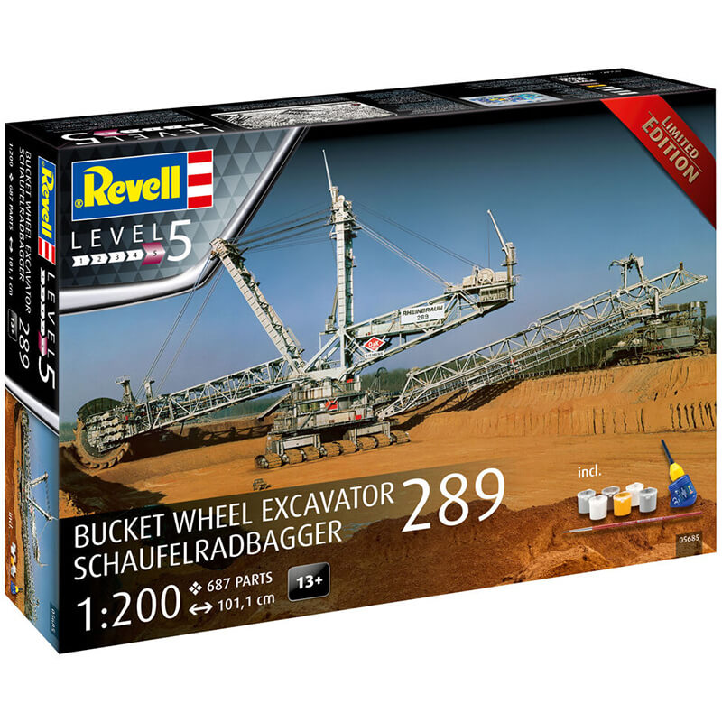 Revell 1/200 Bucket Wheel Excavator Schaufelradbagger 289 Kit