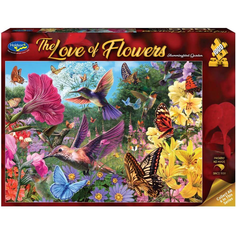 Hummingbird Garden 1000pc Puzzle