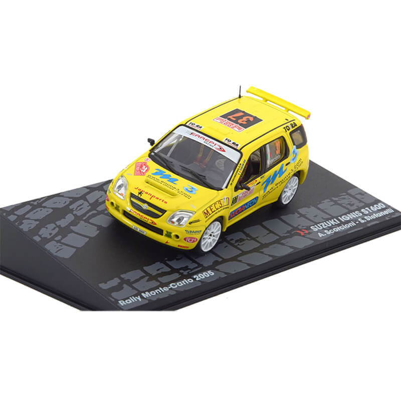 MAG 1/43 Suzuki Ignis S1600 A.Scorcioni-S.Stefanelli Rally Monte-Carlo 2005