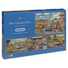 The Country Bus By Trevor Mitchell 4x500pc Puzzle