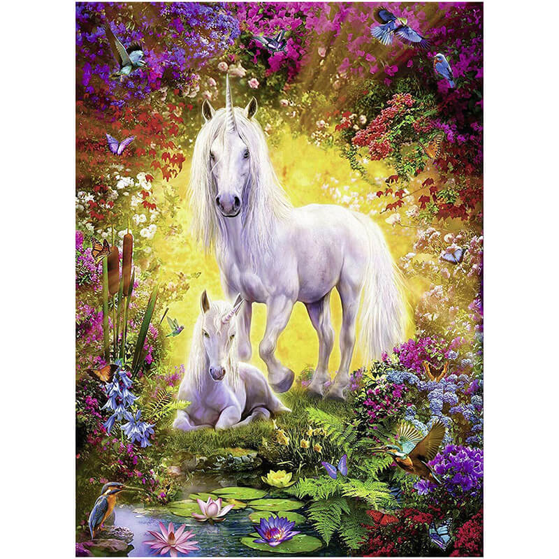 Unicorn and Foal 500pcs Puzzle