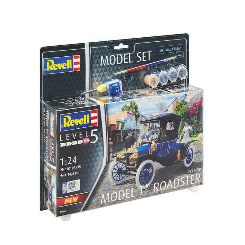 Revell 1/24 1913 Ford Model T Roadster Model Set Kit