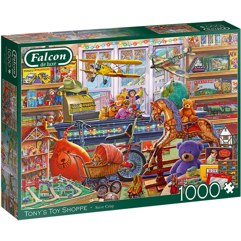 Tonys Toy Shop By Steve Crisp 1000pc Puzzle