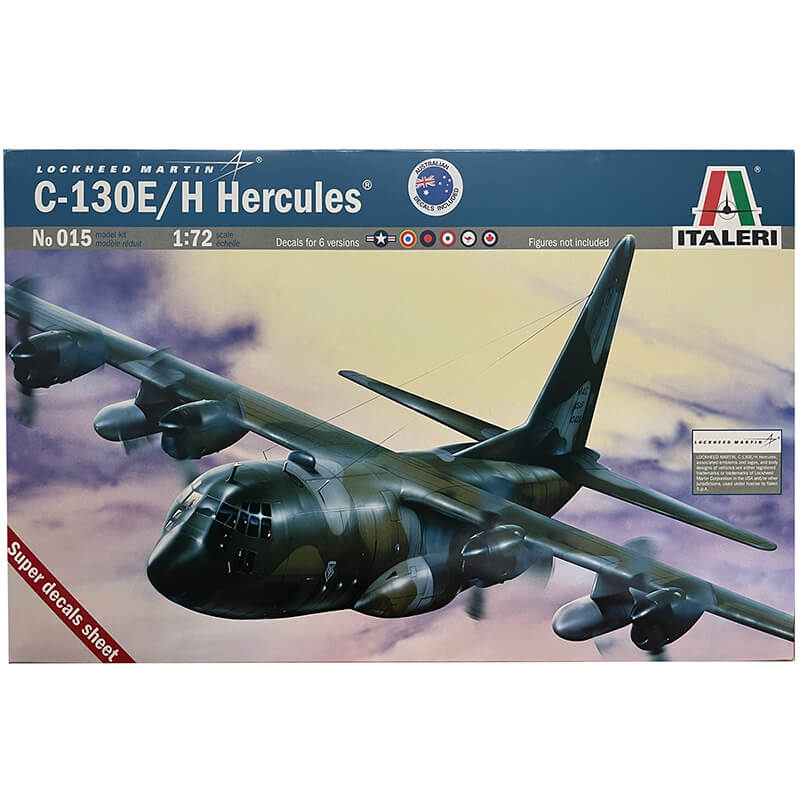 Italeri 1/72 Lockheed Martin C-130E/H Hercules Kit