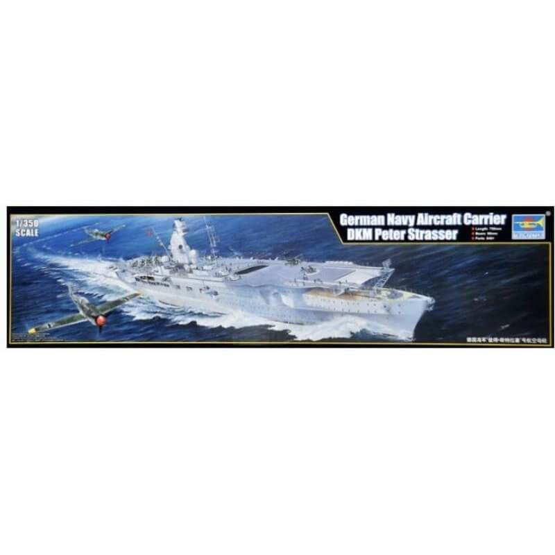 Trumpeter 1/350 German Navy Aircraft Carrier DKM Peter Strasser Kit
