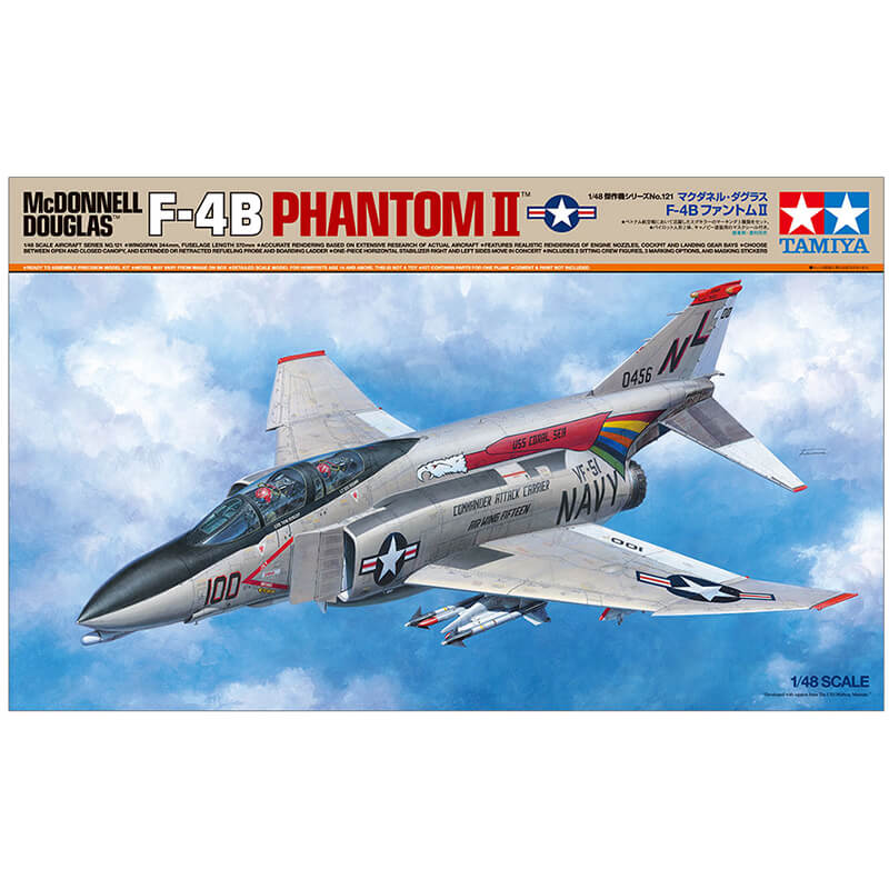 Tamiya 1/48 McDonnell Douglas F-4B Phantom II Kit