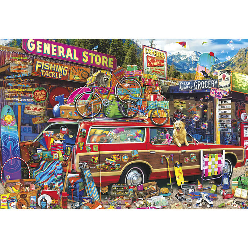Family Vacation 1000pcs Puzzle