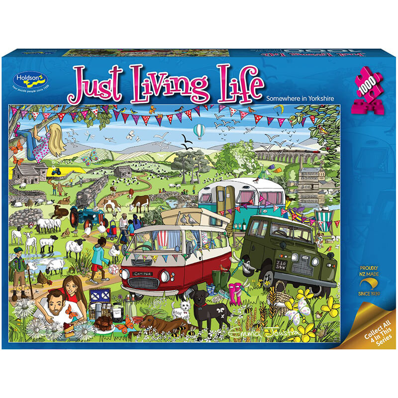 Somewhere in Yorkshire By Emma Joustra 1000pcs Puzzle