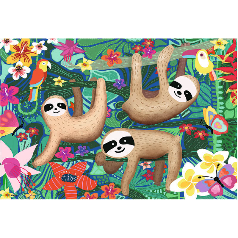 Koalas and Sloths 2x24pcs Puzzle