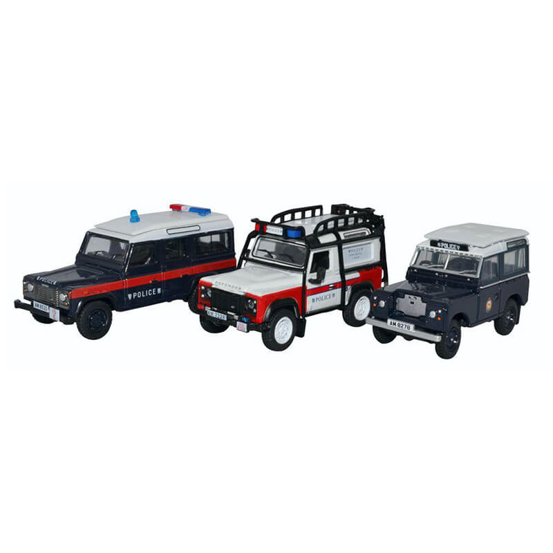 Oxford 1/76 3 Piece Set Hong Kong Police