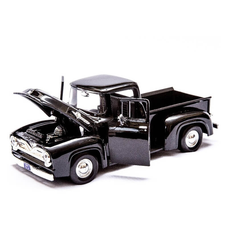 Motormax 1/24 1955 Ford F-100 Pickup (Black)