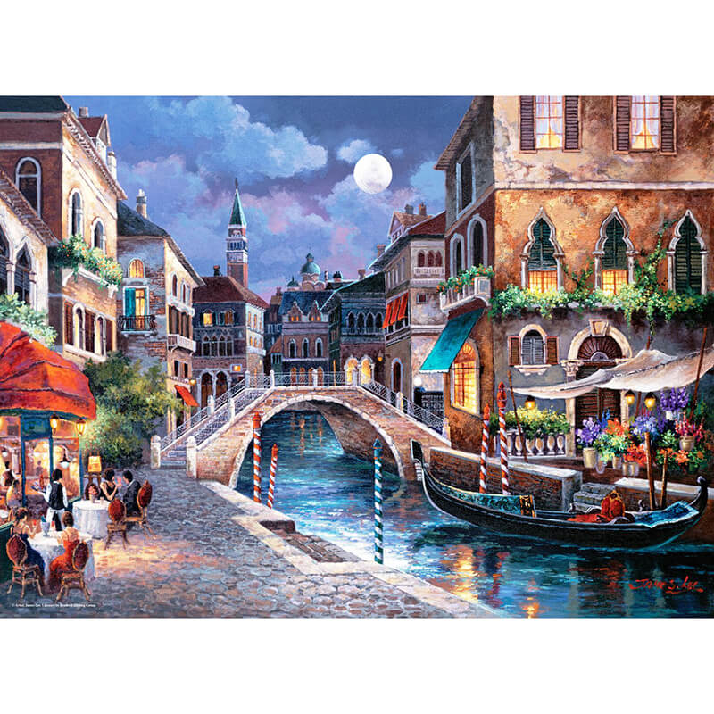 Streets of Venice II 1000pc Puzzle