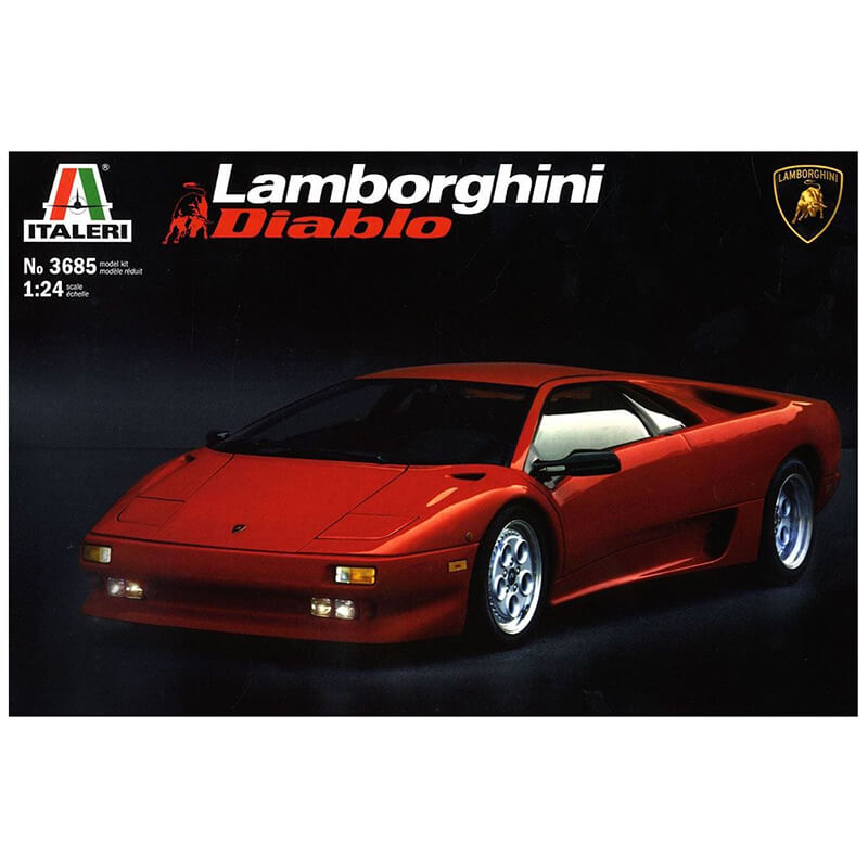 Italeri 1/24 Lamborghini Diablo Kit