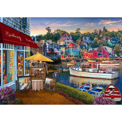 A Harbour Gallery by David MacLean 1000pc Puzzle