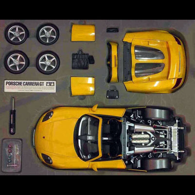 Tamiya 1/12 Porsche Carrera Gt Semi-Assembled Premium Model Yellow Version