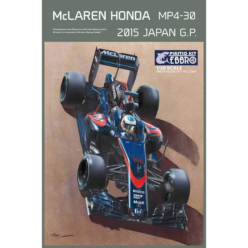 Ebbro 1/20 Mclaren Honda MP4-30 2015 Japan G.P. Kit