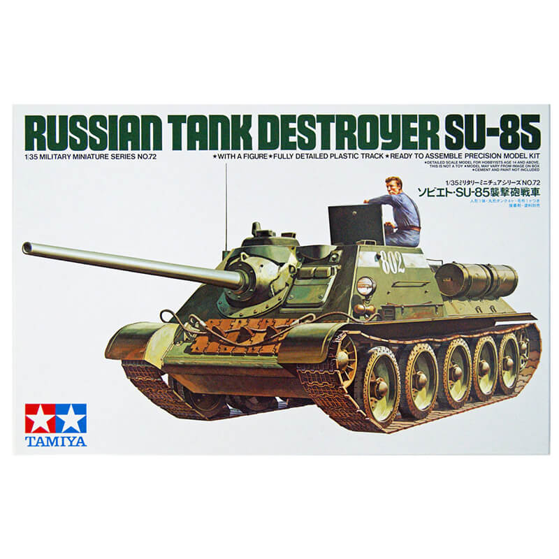 Tamiya 1/35 Russian Tank Destroyer SU-85 Kit