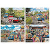 The Country Bus By Trevor Mitchell 4x500pc Puzzle