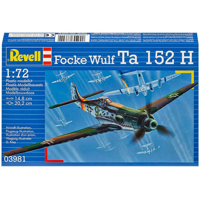 Revell 1/72 Focke Wulf Ta 152 H Kit